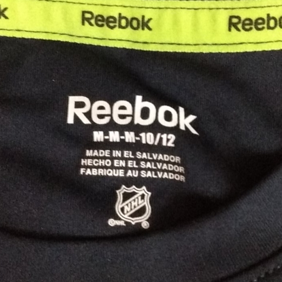 NHL Reebok Kids Med  Blue Jackets long sleeve NWT - Picture 4 of 5